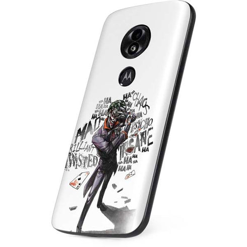 DC Comics The Joker Brilliantly Twisted Moto E5 Play Skin